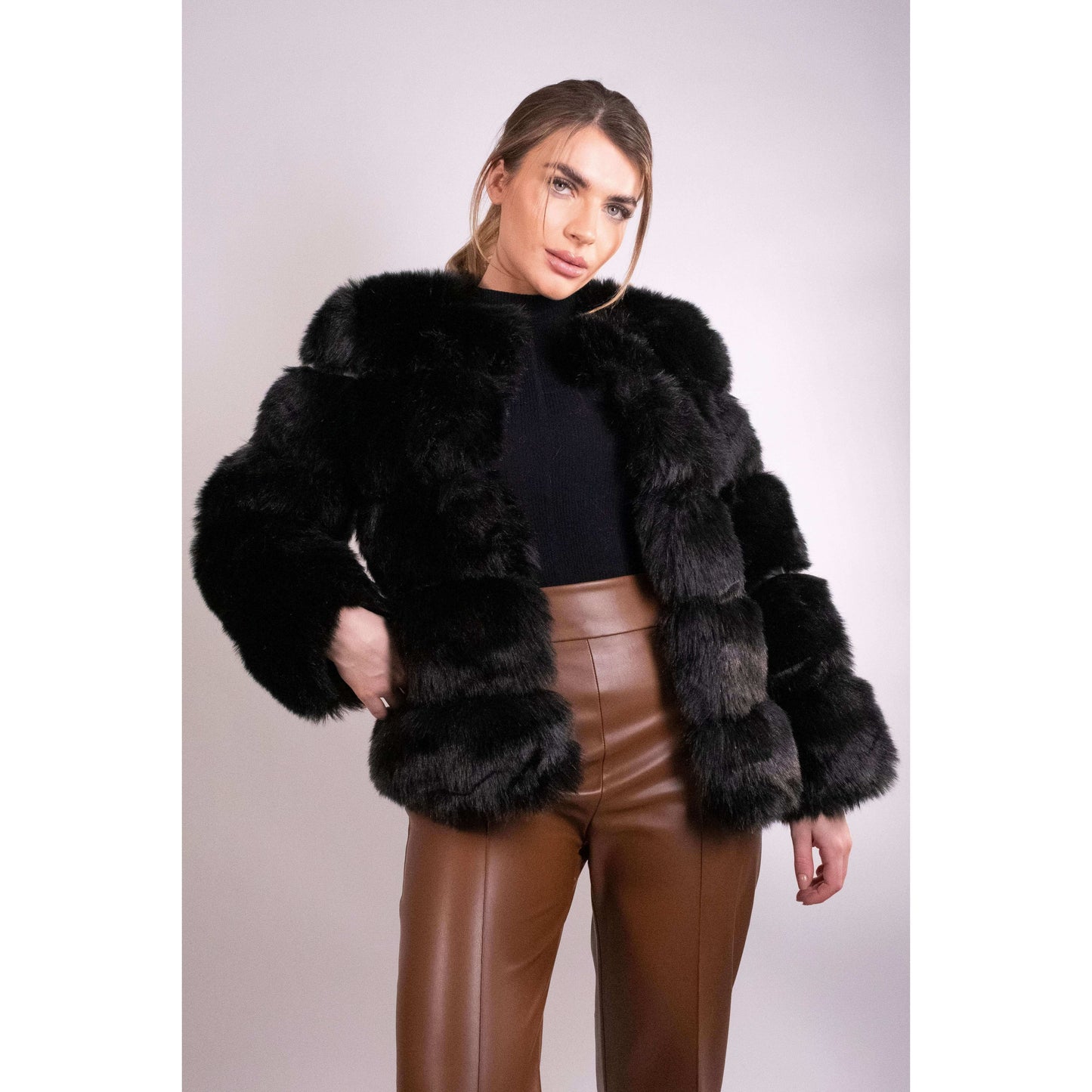 ‘faux fur, faux fur coat