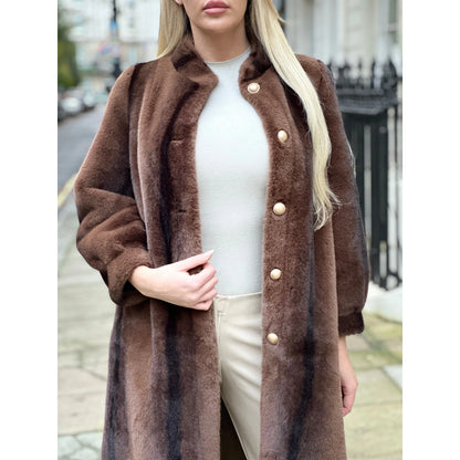 Choclate Premium Everyday Faux Fur Coat