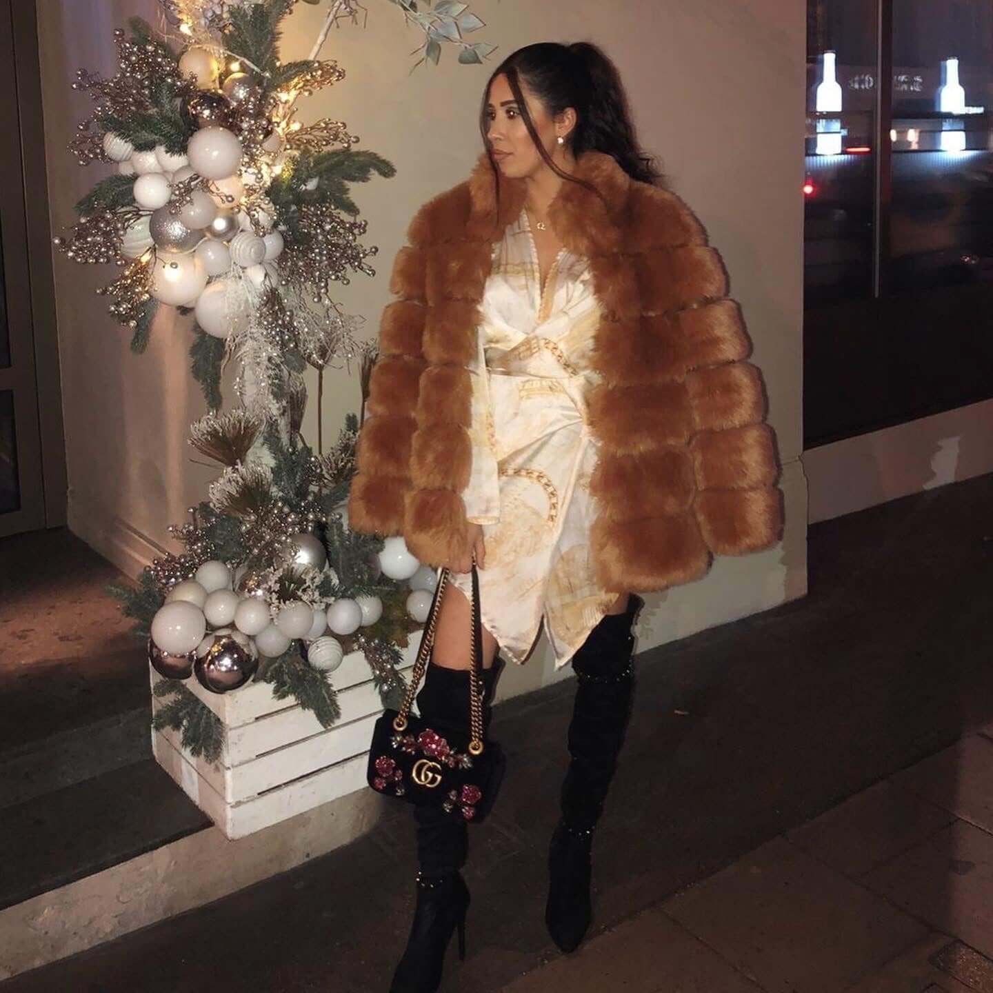 ‘faux fur, faux fur coat